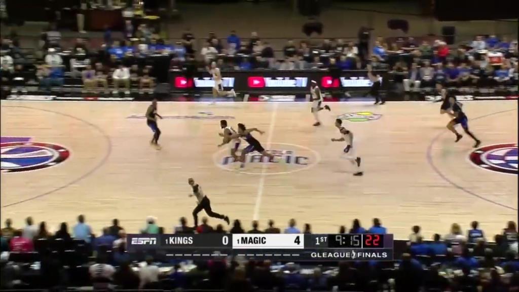 摘得桂冠！G聯賽總決賽G3斯托克頓國王戰勝奧西歐拉魔術奪冠